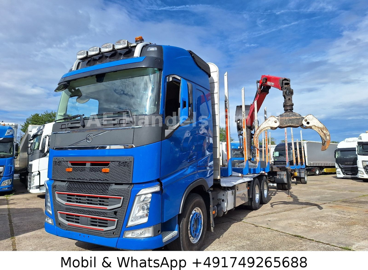 Volvo FH 540 Globe BL 6x4 Palfinger M12L80 *Retarder - Φορτηγό ξυλείας, Φορτηγό με γερανό: φωτογραφία 1 Volvo FH 540 Globe BL 6x4 Palfinger M12L80 *Retarder - Φορτηγό ξυλείας, Φορτηγό με γερανό: φωτογραφία 1