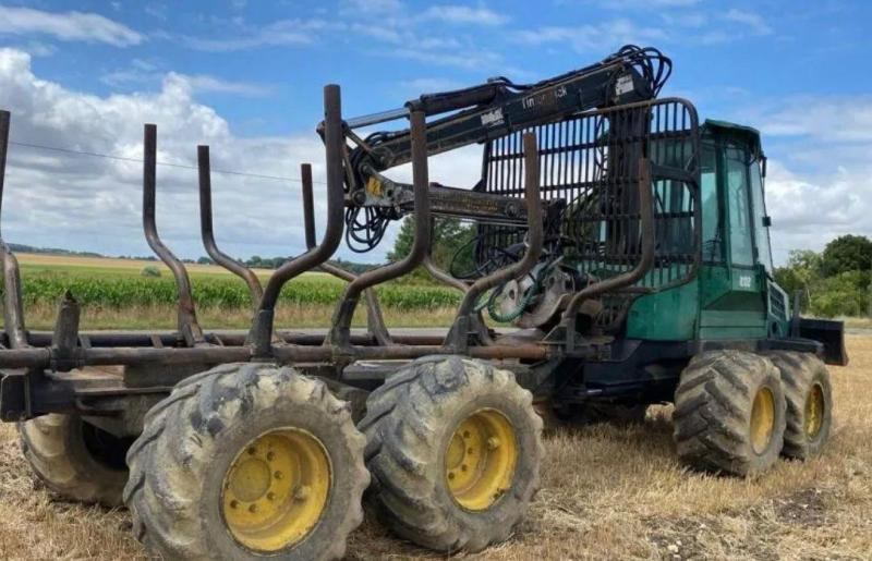 Λαστιχοφόρα προωθητικo - forwarder Timberjack 810B PORTEUR GRUE FORESTIER: φωτογραφία 7