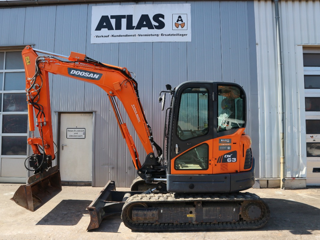 Doosan DX63-3 - Μίνι εκσκαφέας: φωτογραφία 2 Doosan DX63-3 - Μίνι εκσκαφέας: φωτογραφία 2