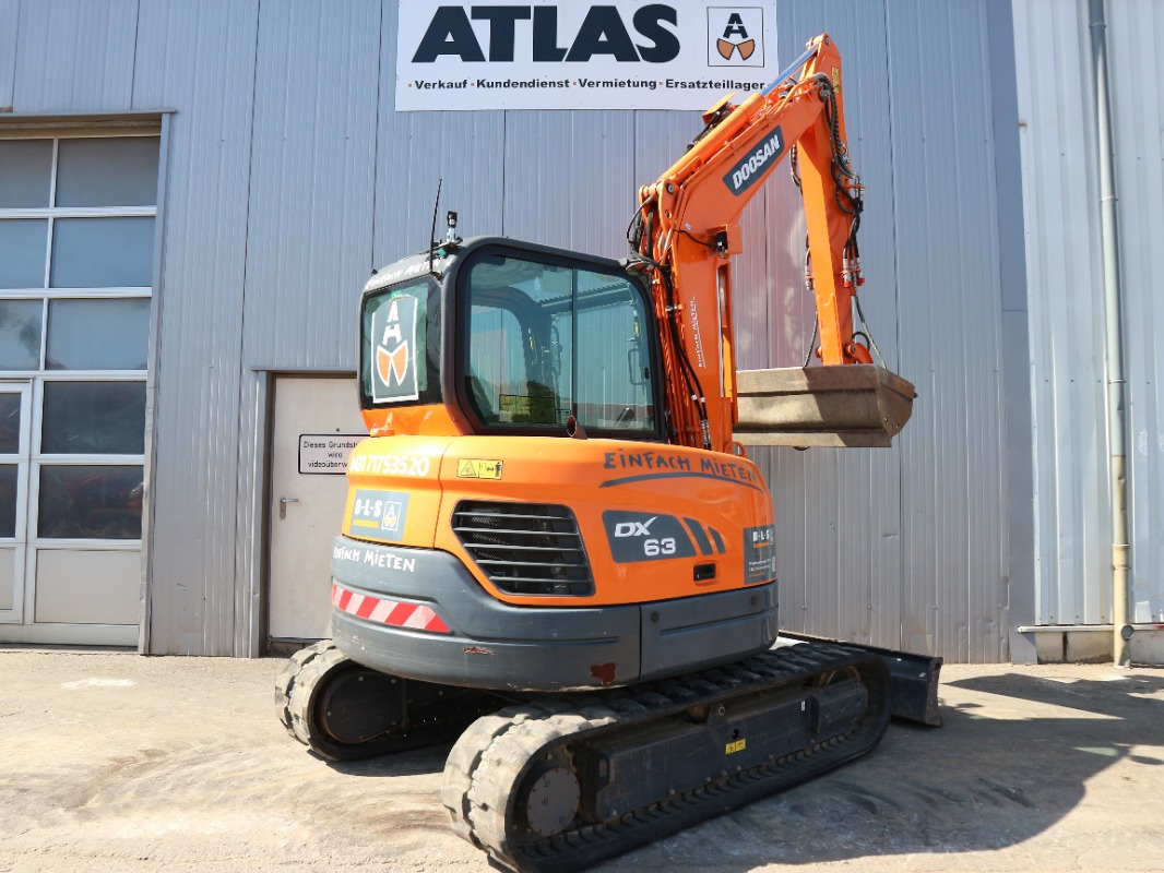 Doosan DX63-3 - Μίνι εκσκαφέας: φωτογραφία 3 Doosan DX63-3 - Μίνι εκσκαφέας: φωτογραφία 3