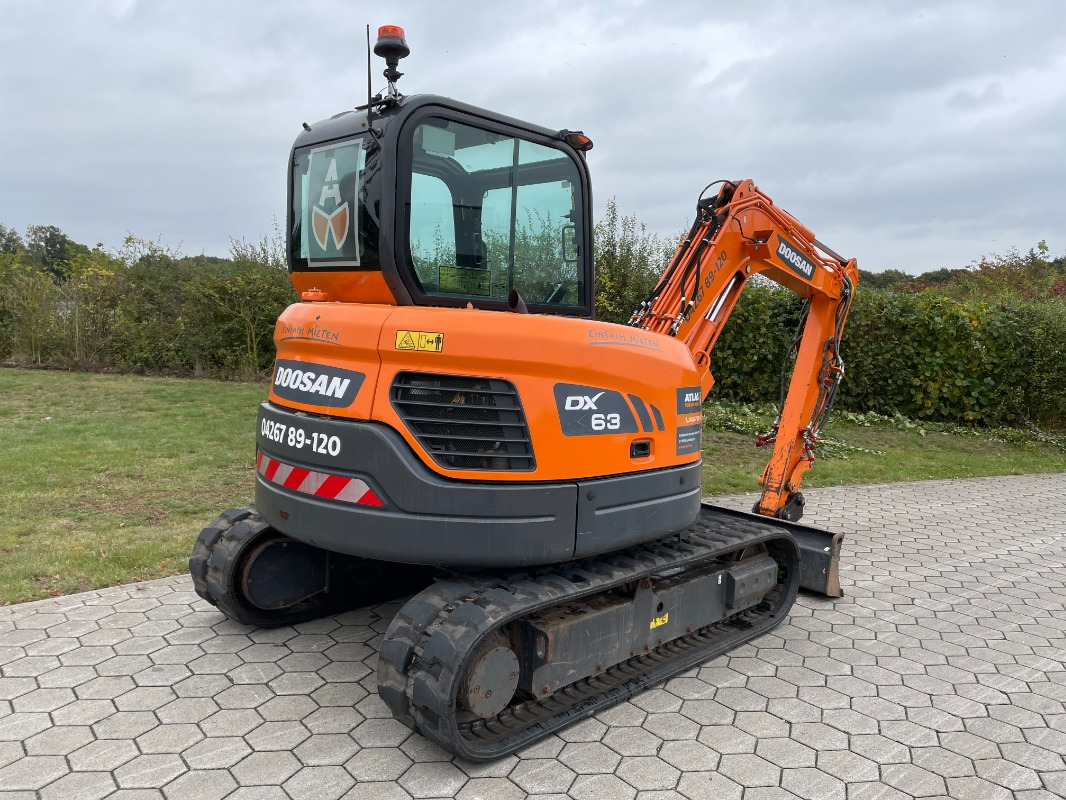 Doosan DX63-3 - Μίνι εκσκαφέας: φωτογραφία 2 Doosan DX63-3 - Μίνι εκσκαφέας: φωτογραφία 2