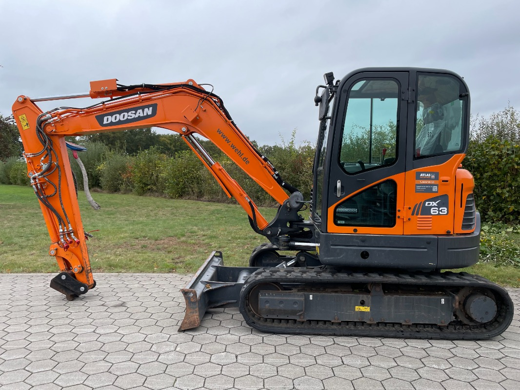 Doosan DX63-3 - Μίνι εκσκαφέας: φωτογραφία 3 Doosan DX63-3 - Μίνι εκσκαφέας: φωτογραφία 3