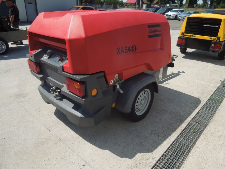 Atlas Copco XAS58 - Αεροσυμπιεστής: φωτογραφία 4 Atlas Copco XAS58 - Αεροσυμπιεστής: φωτογραφία 4