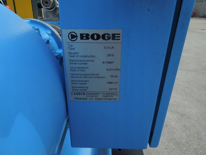 BOGE C4 LR - Αεροσυμπιεστής: φωτογραφία 3 BOGE C4 LR - Αεροσυμπιεστής: φωτογραφία 3