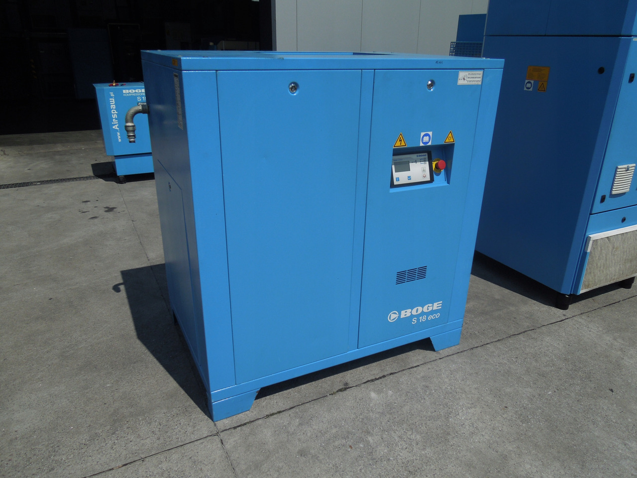 Boge S18ECO - Αεροσυμπιεστής: φωτογραφία 1 Boge S18ECO - Αεροσυμπιεστής: φωτογραφία 1