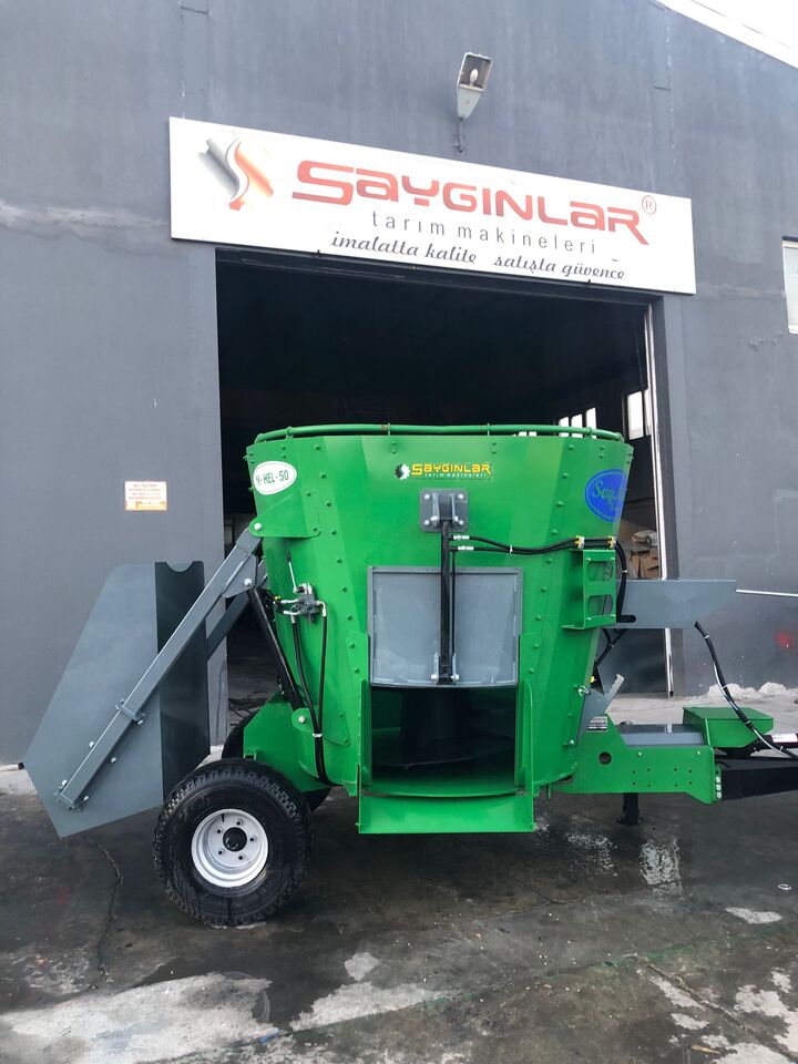 SAYGINLAR vertical feed mixer wagon - Μηχανηματα κτηνοτροφιασ: φωτογραφία 4 SAYGINLAR vertical feed mixer wagon - Μηχανηματα κτηνοτροφιασ: φωτογραφία 4