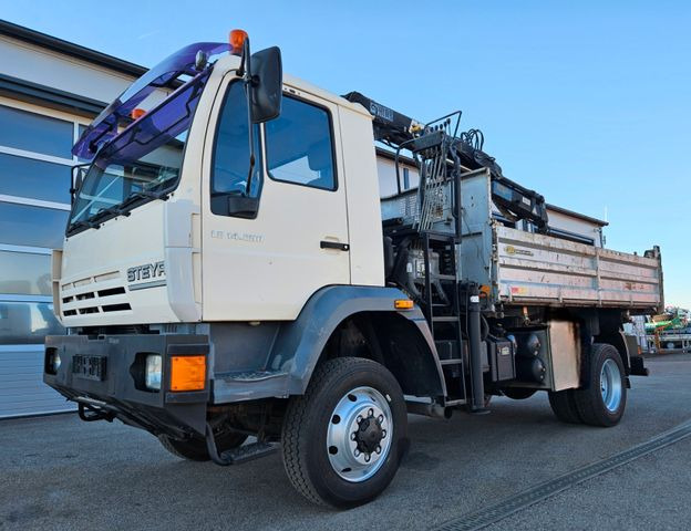 MAN LE 14.250 4x4 HIAB 077BS-2 Kran Greifer - Φορτηγό ανατρεπόμενο, Φορτηγό με γερανό: φωτογραφία 4 MAN LE 14.250 4x4 HIAB 077BS-2 Kran Greifer - Φορτηγό ανατρεπόμενο, Φορτηγό με γερανό: φωτογραφία 4
