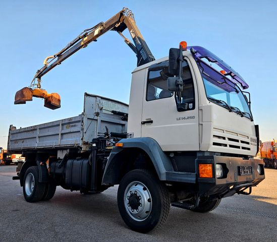 MAN LE 14.250 4x4 HIAB 077BS-2 Kran Greifer - Φορτηγό ανατρεπόμενο, Φορτηγό με γερανό: φωτογραφία 3 MAN LE 14.250 4x4 HIAB 077BS-2 Kran Greifer - Φορτηγό ανατρεπόμενο, Φορτηγό με γερανό: φωτογραφία 3