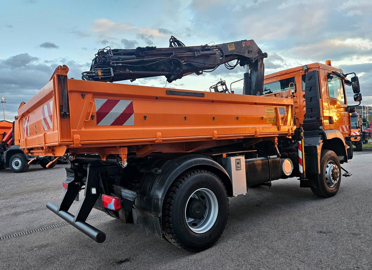 MAN TGM 18.280 4x4 HIAB 111-3 Funk Kran Winterdienst - Φορτηγό ανατρεπόμενο, Φορτηγό με γερανό: φωτογραφία 3 MAN TGM 18.280 4x4 HIAB 111-3 Funk Kran Winterdienst - Φορτηγό ανατρεπόμενο, Φορτηγό με γερανό: φωτογραφία 3
