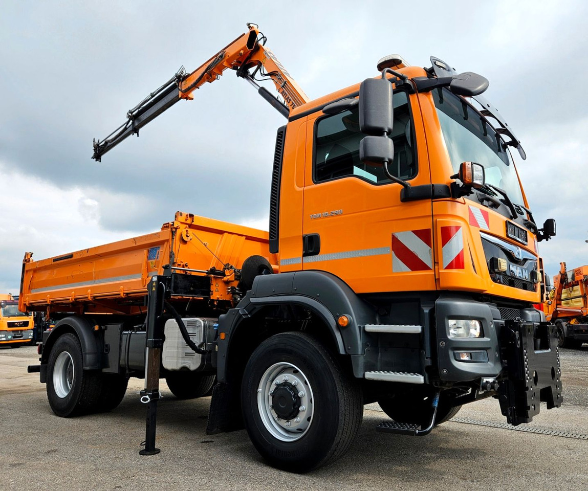 MAN TGM 18.290 4x4 Atlas 75.2 Kran Funk Euro6 - Φορτηγό ανατρεπόμενο, Φορτηγό με γερανό: φωτογραφία 4 MAN TGM 18.290 4x4 Atlas 75.2 Kran Funk Euro6 - Φορτηγό ανατρεπόμενο, Φορτηγό με γερανό: φωτογραφία 4