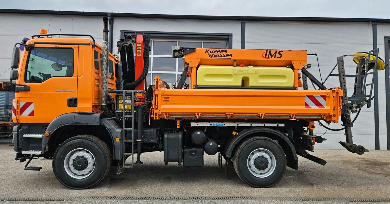 MAN TGM 18.290 4x4 Palfinger PK7001 Kran Funk Euro5 - Φορτηγό ανατρεπόμενο, Φορτηγό με γερανό: φωτογραφία 5 MAN TGM 18.290 4x4 Palfinger PK7001 Kran Funk Euro5 - Φορτηγό ανατρεπόμενο, Φορτηγό με γερανό: φωτογραφία 5