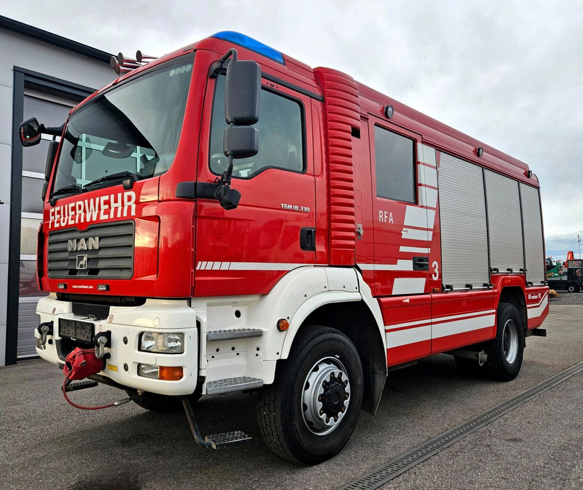 MAN TGM 18.330 4x4 Feuerwehr Rosenbauer RFA - Φορτηγό: φωτογραφία 1 MAN TGM 18.330 4x4 Feuerwehr Rosenbauer RFA - Φορτηγό: φωτογραφία 1