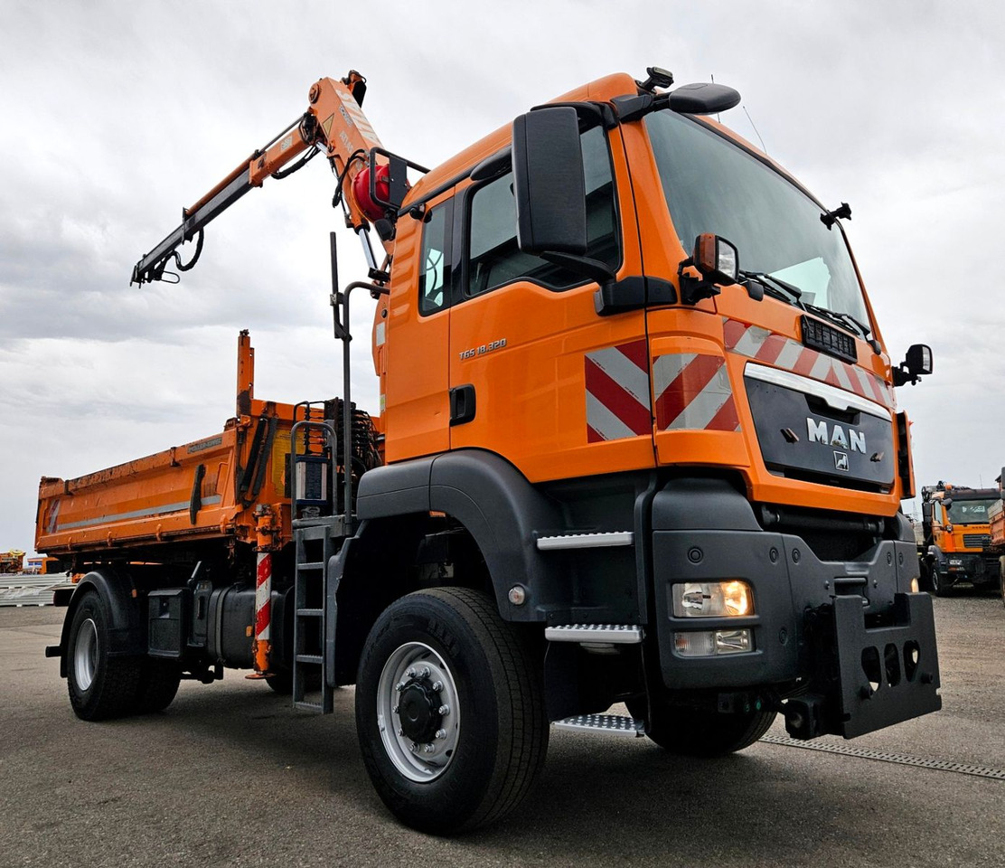 MAN TGS 18.320 4x4 BL Atlas 65.2 Kran Euro5 - Φορτηγό ανατρεπόμενο, Φορτηγό με γερανό: φωτογραφία 3 MAN TGS 18.320 4x4 BL Atlas 65.2 Kran Euro5 - Φορτηγό ανατρεπόμενο, Φορτηγό με γερανό: φωτογραφία 3