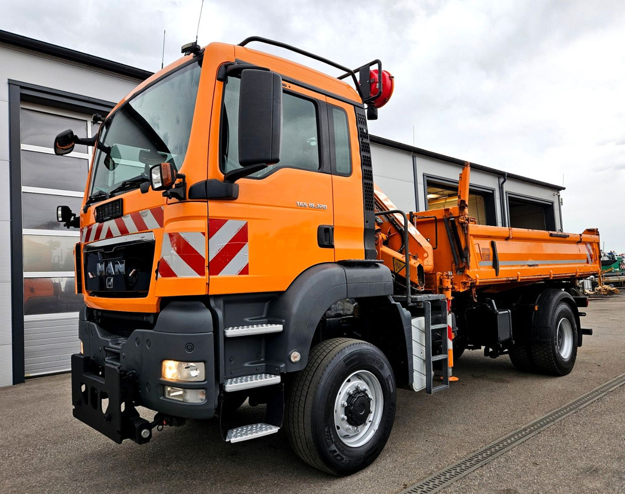 MAN TGS 18.320 4x4 BL Atlas 65.2 Kran Euro5 - Φορτηγό ανατρεπόμενο, Φορτηγό με γερανό: φωτογραφία 4 MAN TGS 18.320 4x4 BL Atlas 65.2 Kran Euro5 - Φορτηγό ανατρεπόμενο, Φορτηγό με γερανό: φωτογραφία 4
