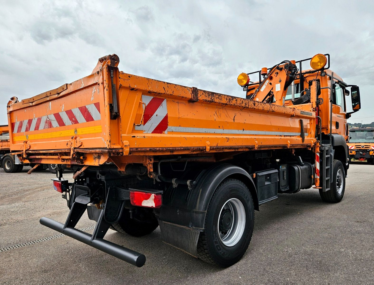 MAN TGS 18.320 4x4 BL Atlas 65.2 Kran Euro5 - Φορτηγό ανατρεπόμενο, Φορτηγό με γερανό: φωτογραφία 5 MAN TGS 18.320 4x4 BL Atlas 65.2 Kran Euro5 - Φορτηγό ανατρεπόμενο, Φορτηγό με γερανό: φωτογραφία 5