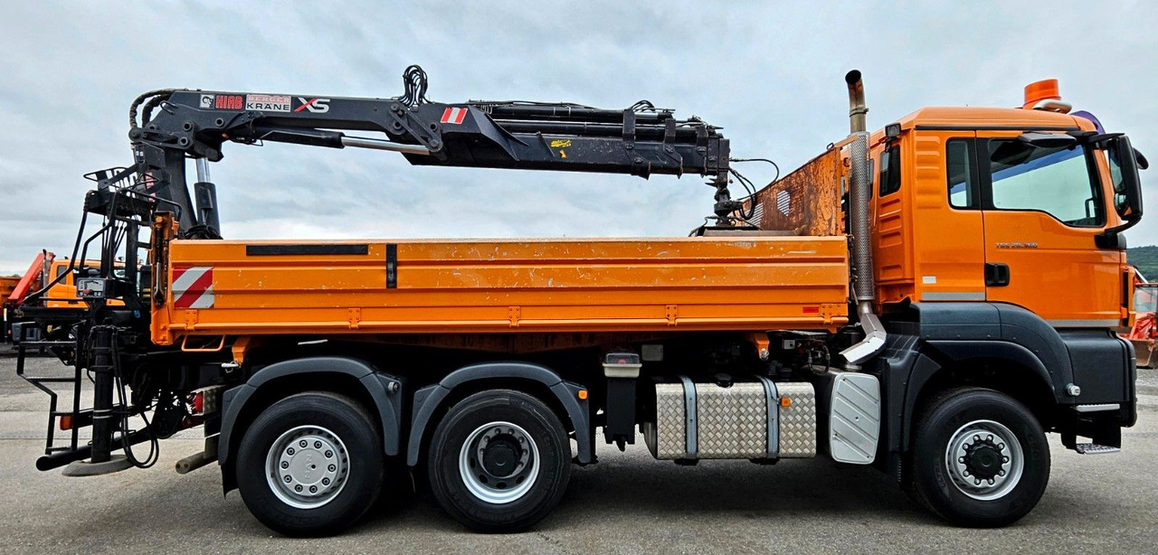 MAN TGS 28.360 6x4-4 HIAB 144E-4 Kran Euro5 - Φορτηγό ανατρεπόμενο, Φορτηγό με γερανό: φωτογραφία 2 MAN TGS 28.360 6x4-4 HIAB 144E-4 Kran Euro5 - Φορτηγό ανατρεπόμενο, Φορτηγό με γερανό: φωτογραφία 2