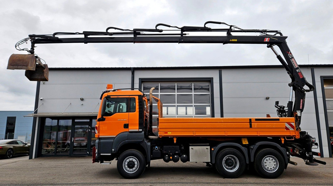 MAN TGS 28.360 6x4-4 HIAB 144E-4 Kran Euro5 - Φορτηγό ανατρεπόμενο, Φορτηγό με γερανό: φωτογραφία 2 MAN TGS 28.360 6x4-4 HIAB 144E-4 Kran Euro5 - Φορτηγό ανατρεπόμενο, Φορτηγό με γερανό: φωτογραφία 2