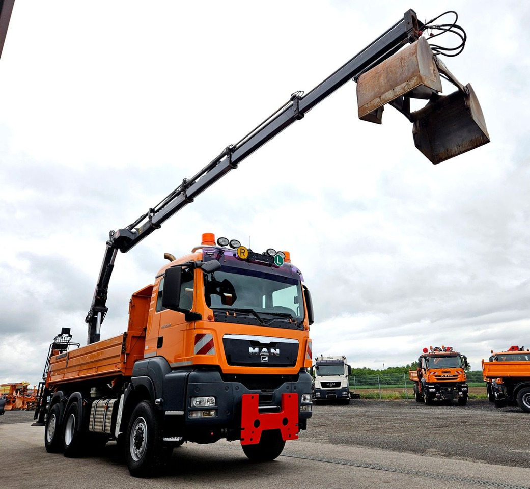 MAN TGS 28.360 6x4-4 HIAB 144E-4 Kran Euro5 - Φορτηγό ανατρεπόμενο, Φορτηγό με γερανό: φωτογραφία 5 MAN TGS 28.360 6x4-4 HIAB 144E-4 Kran Euro5 - Φορτηγό ανατρεπόμενο, Φορτηγό με γερανό: φωτογραφία 5