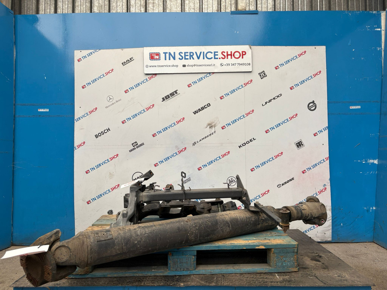 Albero trasmissione DAF - Κεντρικοί άξονες για Φορτηγό: φωτογραφία 1 Albero trasmissione DAF - Κεντρικοί άξονες για Φορτηγό: φωτογραφία 1