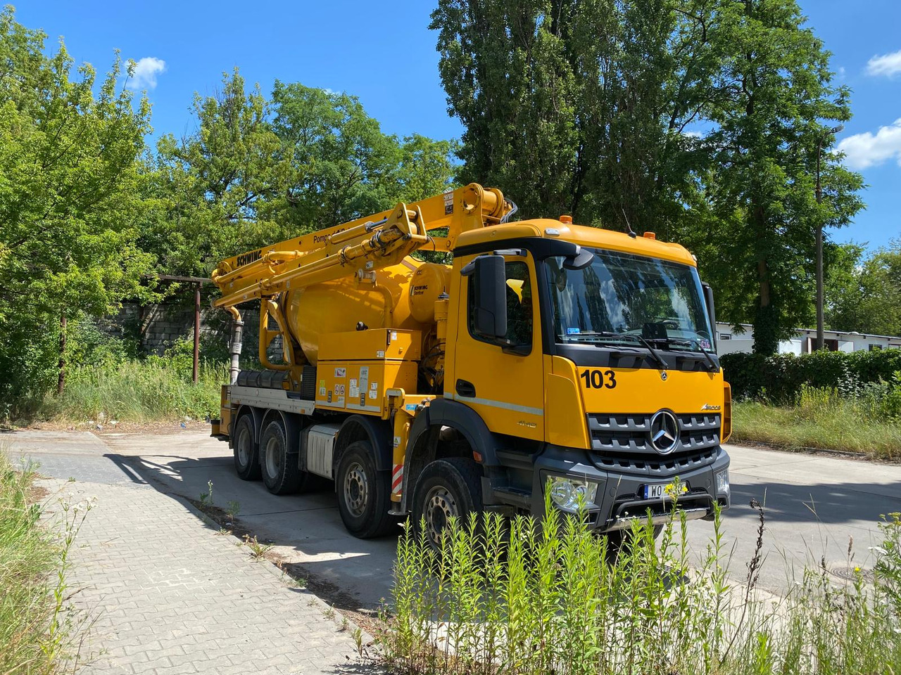 SCHWING STETTER 27m Pump Mixer - Αντλία σκυροδέματος: φωτογραφία 3 SCHWING STETTER 27m Pump Mixer - Αντλία σκυροδέματος: φωτογραφία 3