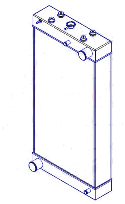 KOMATSU D65EX-15EO D65EX-15E0 D65PX-15E0 D65WX-15E0 - Ψυγείο αυτοκίνητο για Εκσκαφέας: φωτογραφία 2 KOMATSU D65EX-15EO D65EX-15E0 D65PX-15E0 D65WX-15E0 - Ψυγείο αυτοκίνητο για Εκσκαφέας: φωτογραφία 2