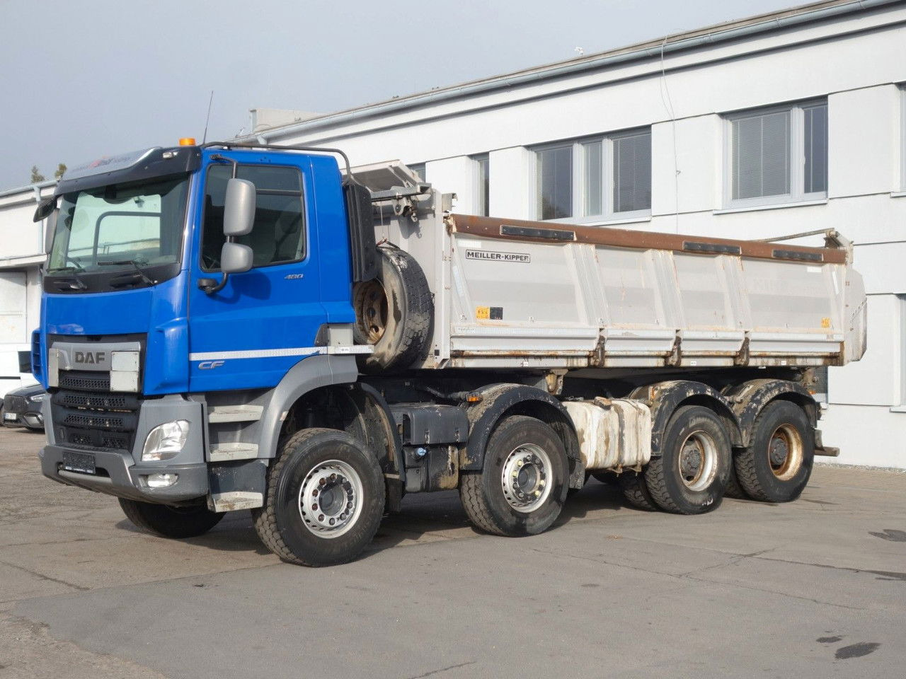 DAF CF 480 8x4, Dreiseiten, Bordmatic Meiller-Kipper - Φορτηγό ανατρεπόμενο: φωτογραφία 1 DAF CF 480 8x4, Dreiseiten, Bordmatic Meiller-Kipper - Φορτηγό ανατρεπόμενο: φωτογραφία 1