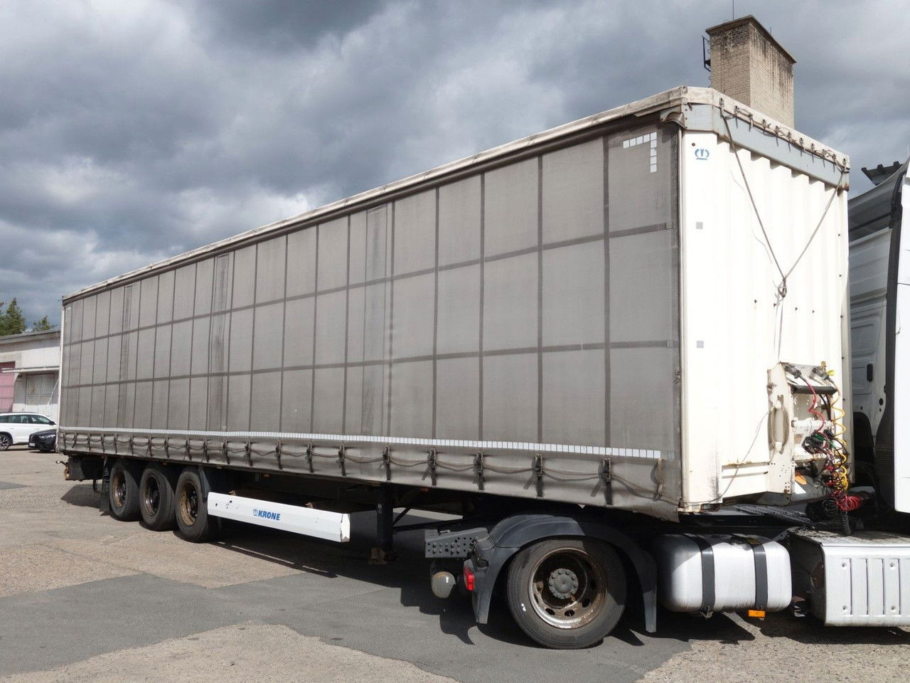 Krone SD Standard, Liftachse - Επικαθήμενο κουρτίνα: φωτογραφία 3 Krone SD Standard, Liftachse - Επικαθήμενο κουρτίνα: φωτογραφία 3