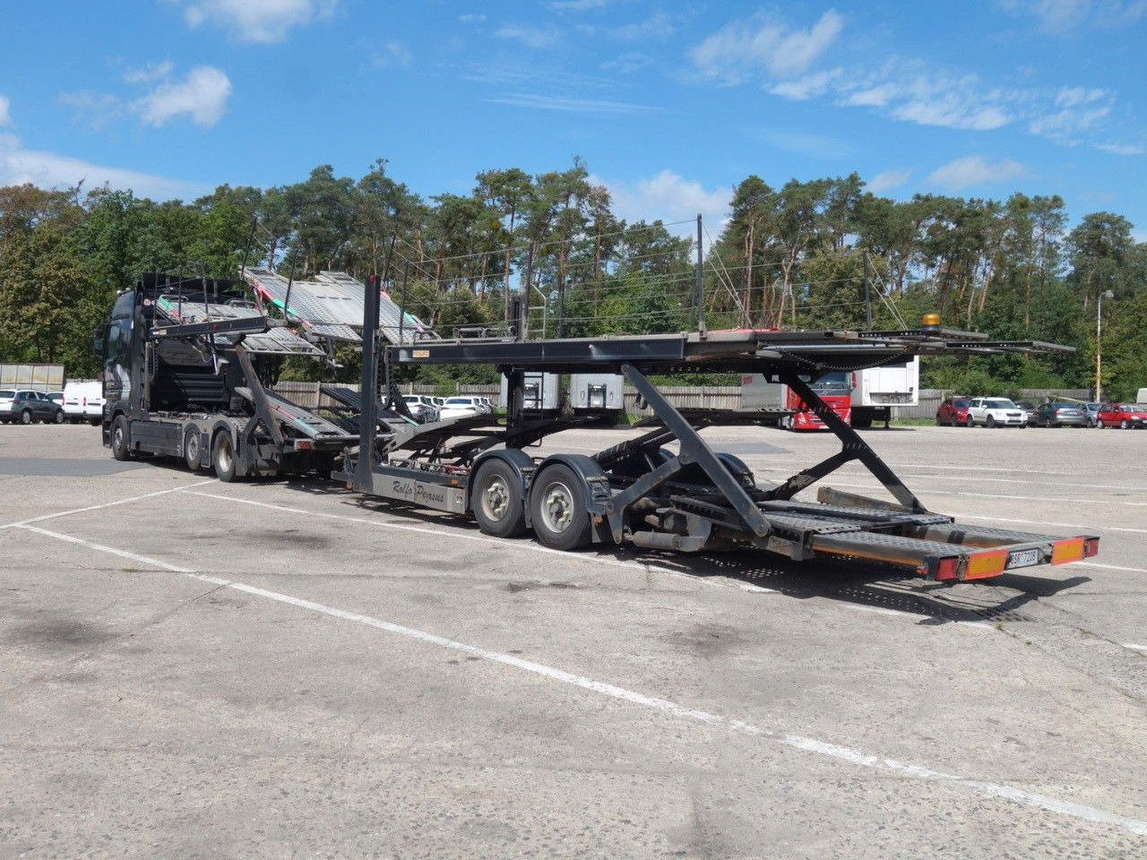 Mercedes-Benz Actros 2446 mit Rolfo für 10 PKW, Retarder - Φορτηγό αυτοκινητάμαξα: φωτογραφία 3 Mercedes-Benz Actros 2446 mit Rolfo für 10 PKW, Retarder - Φορτηγό αυτοκινητάμαξα: φωτογραφία 3