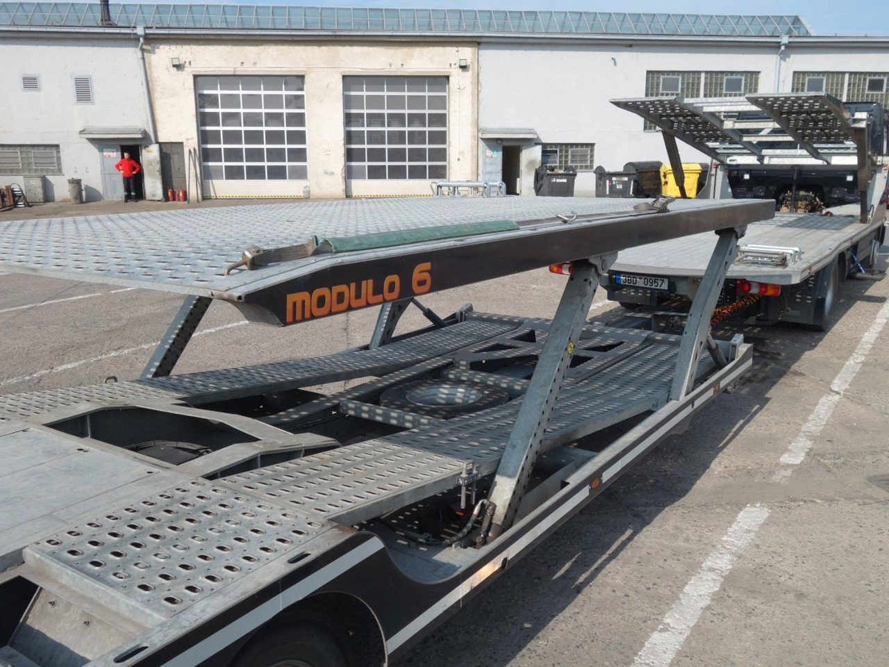 Mercedes-Benz Atego 1530 mit Anhänger für 7 PKW - Φορτηγό αυτοκινητάμαξα: φωτογραφία 5 Mercedes-Benz Atego 1530 mit Anhänger für 7 PKW - Φορτηγό αυτοκινητάμαξα: φωτογραφία 5