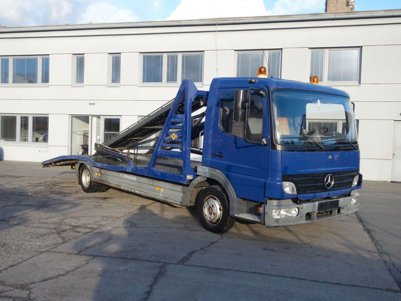 Mercedes-Benz Atego 815 für 2 PKW - Φορτηγό αυτοκινητάμαξα: φωτογραφία 4 Mercedes-Benz Atego 815 für 2 PKW - Φορτηγό αυτοκινητάμαξα: φωτογραφία 4