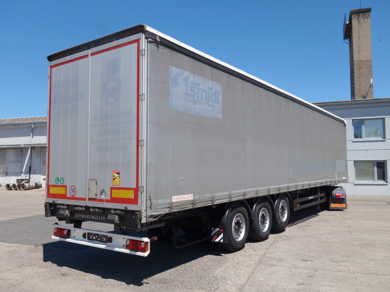 Schwarzmüller SPA 3/E Standard, Liftachse, SAF Achsen - Επικαθήμενο κουρτίνα: φωτογραφία 5 Schwarzmüller SPA 3/E Standard, Liftachse, SAF Achsen - Επικαθήμενο κουρτίνα: φωτογραφία 5