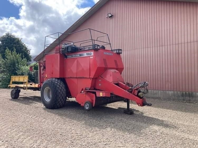 Massey Ferguson LB190 Fieldstar *** m. parkland ballevogn *** - Χορτοδετική μηχανή τετράγωνες μπάλες: φωτογραφία 2 Massey Ferguson LB190 Fieldstar *** m. parkland ballevogn *** - Χορτοδετική μηχανή τετράγωνες μπάλες: φωτογραφία 2