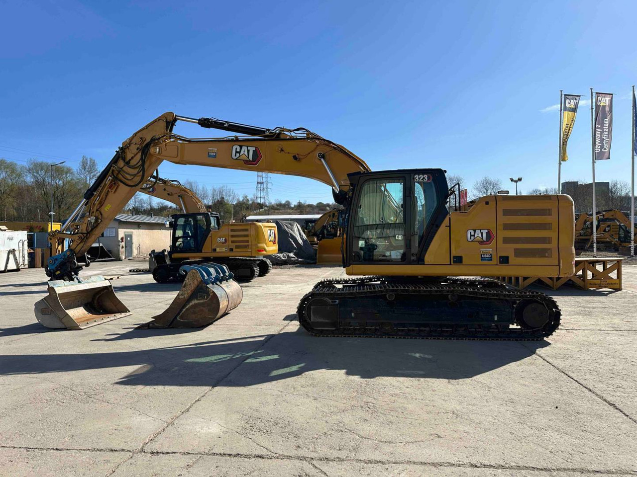Ερπυστριοφόρος εκσκαφέας CAT 323: φωτογραφία 9