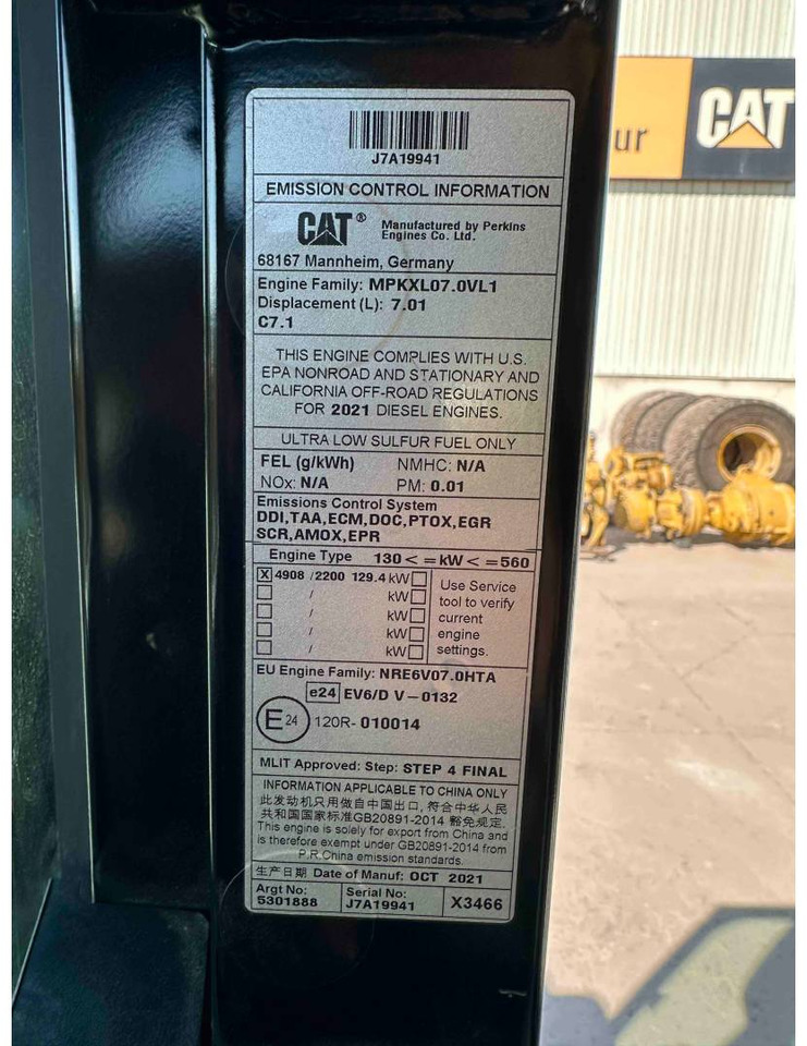 Ερπυστριοφόρος εκσκαφέας CAT 323: φωτογραφία 8