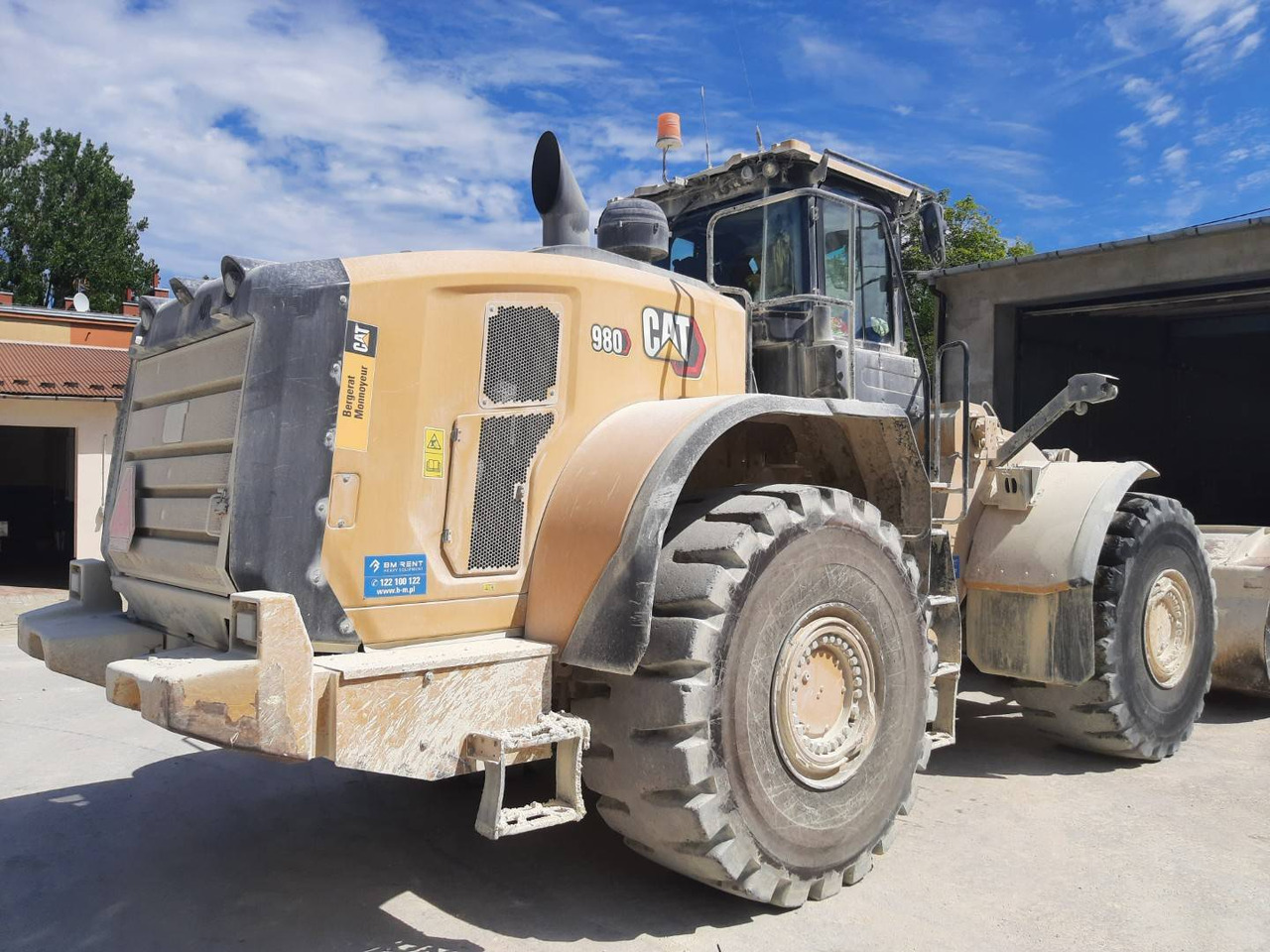 Ελαστιχοφόρος φορτωτής CAT 980: φωτογραφία 9