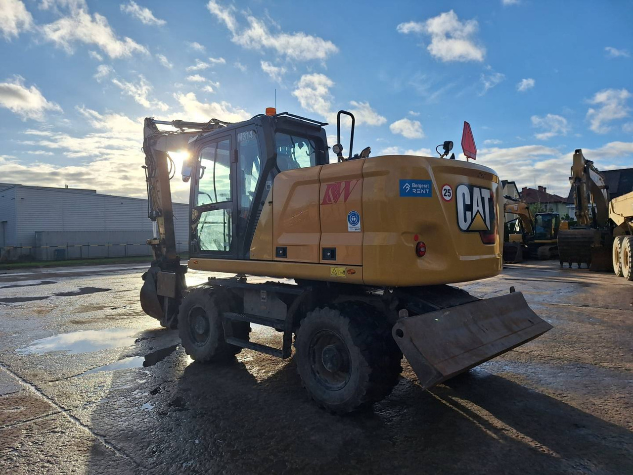 CAT M 314 - Τροχοφόρος εκσκαφέας: φωτογραφία 4 CAT M 314 - Τροχοφόρος εκσκαφέας: φωτογραφία 4