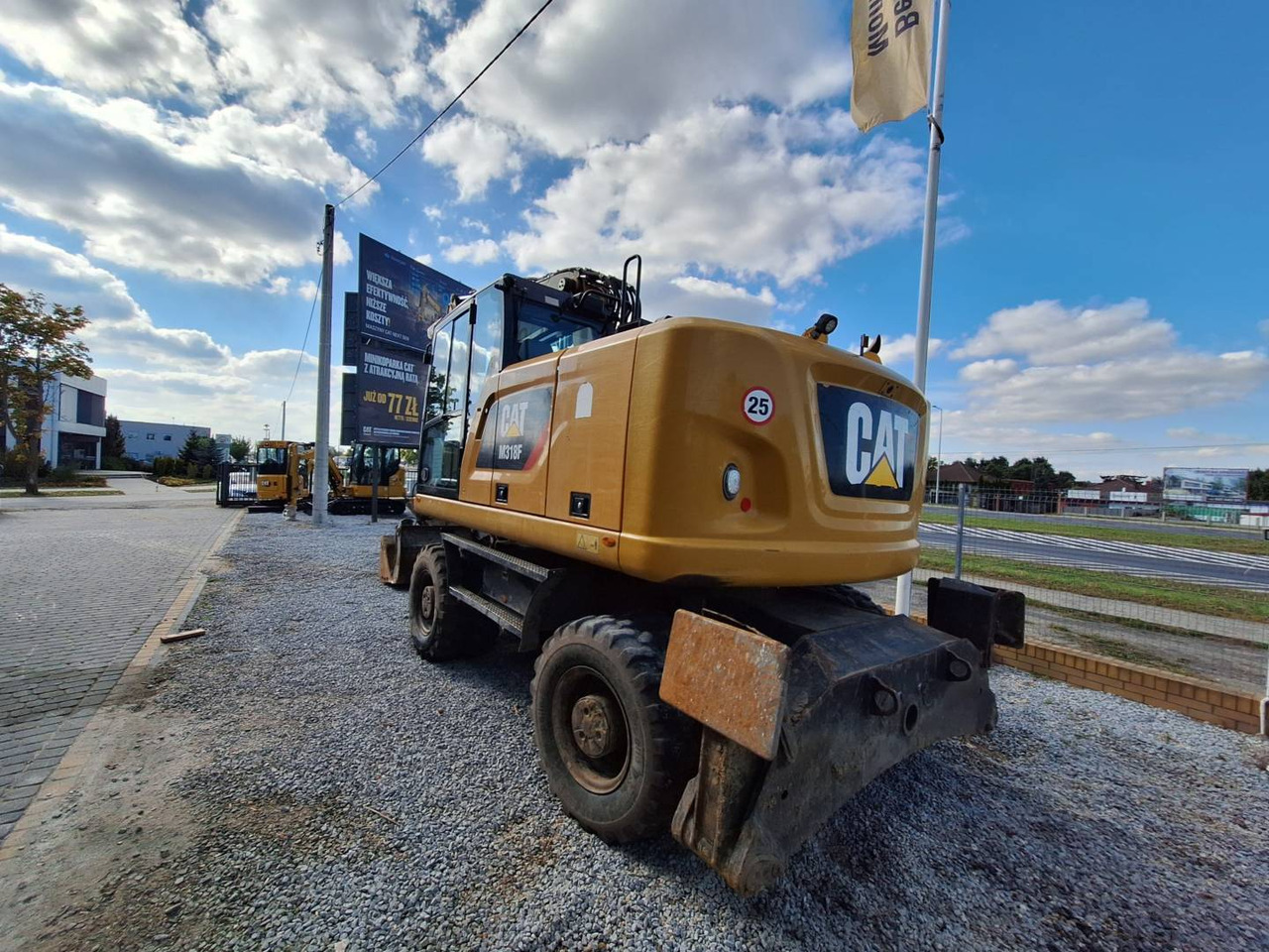 CAT M318F - Τροχοφόρος εκσκαφέας: φωτογραφία 4 CAT M318F - Τροχοφόρος εκσκαφέας: φωτογραφία 4