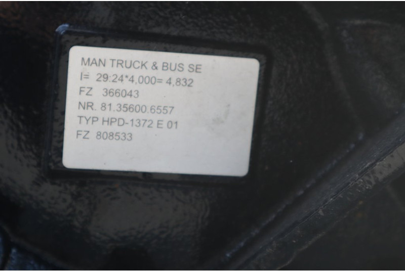 MAN HPD-1342E-05 - Πίσω άξονας για Φορτηγό: φωτογραφία 4 MAN HPD-1342E-05 - Πίσω άξονας για Φορτηγό: φωτογραφία 4
