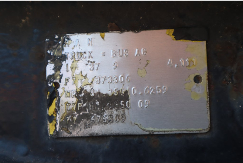 MAN HY-1350-09 37/9 - Πίσω άξονας για Φορτηγό: φωτογραφία 4 MAN HY-1350-09 37/9 - Πίσω άξονας για Φορτηγό: φωτογραφία 4