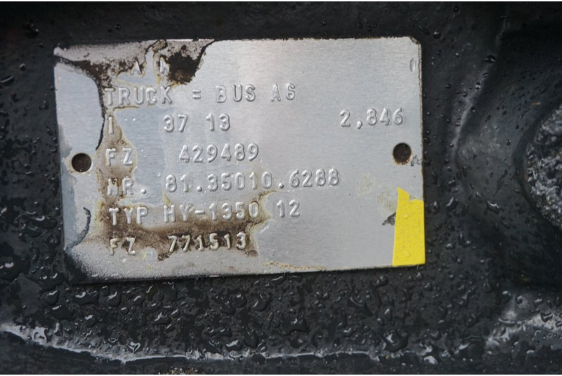 MAN HY-1350-12 37/13 - Πίσω άξονας για Φορτηγό: φωτογραφία 5 MAN HY-1350-12 37/13 - Πίσω άξονας για Φορτηγό: φωτογραφία 5