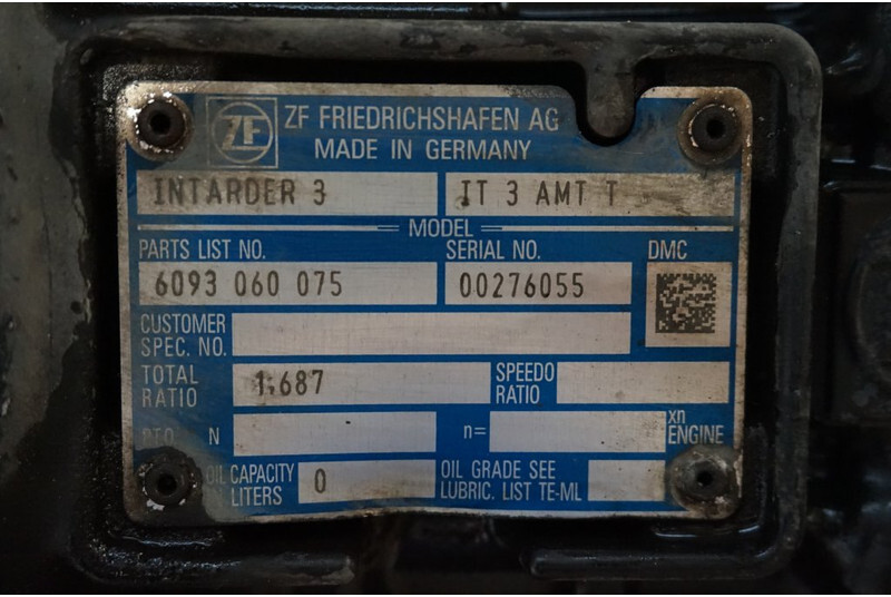 ZF 12AS2331DD+INT3 81.32004-6389 - Κιβώτιο ταχυτήτων για Φορτηγό: φωτογραφία 5 ZF 12AS2331DD+INT3 81.32004-6389 - Κιβώτιο ταχυτήτων για Φορτηγό: φωτογραφία 5