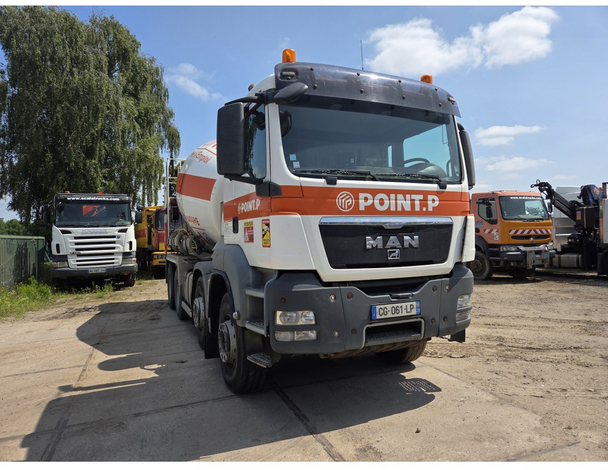MAN TGS 35.400 8X4 Concrete Mixer Stetter 9m3 Steelsuspension - Μπετονιέρα φορτηγό: φωτογραφία 4 MAN TGS 35.400 8X4 Concrete Mixer Stetter 9m3 Steelsuspension - Μπετονιέρα φορτηγό: φωτογραφία 4