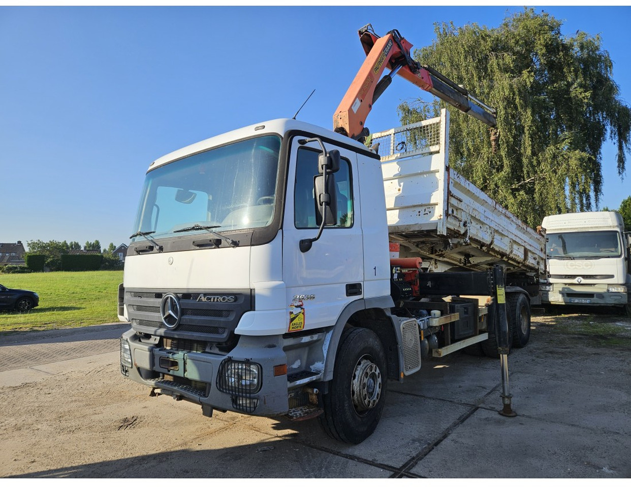 MERCEDES ACTROS 2636 6X4 TIPPER CRANE 15002 EPS - Φορτηγό ανατρεπόμενο, Φορτηγό με γερανό: φωτογραφία 1 MERCEDES ACTROS 2636 6X4 TIPPER CRANE 15002 EPS - Φορτηγό ανατρεπόμενο, Φορτηγό με γερανό: φωτογραφία 1