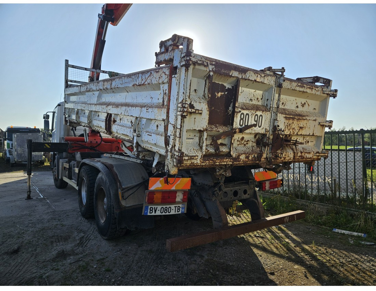 MERCEDES ACTROS 2636 6X4 TIPPER CRANE 15002 EPS - Φορτηγό ανατρεπόμενο, Φορτηγό με γερανό: φωτογραφία 2 MERCEDES ACTROS 2636 6X4 TIPPER CRANE 15002 EPS - Φορτηγό ανατρεπόμενο, Φορτηγό με γερανό: φωτογραφία 2