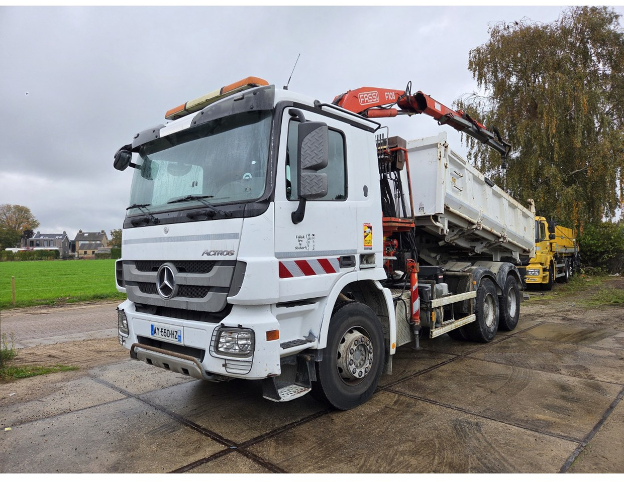 MERCEDESA CTROS 3341 6X4 TIPPER CRANE FASSI F105 - Φορτηγό ανατρεπόμενο, Φορτηγό με γερανό: φωτογραφία 1 MERCEDESA CTROS 3341 6X4 TIPPER CRANE FASSI F105 - Φορτηγό ανατρεπόμενο, Φορτηγό με γερανό: φωτογραφία 1