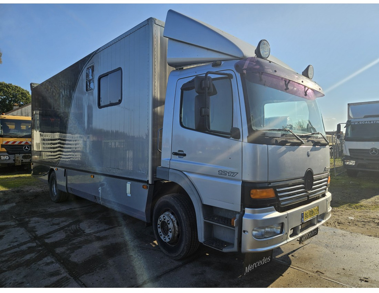 Mercedes Atego 1217 L 4x2 Horse transport Dutch Truck - Φορτηγό μεταφοράς αλόγων: φωτογραφία 4 Mercedes Atego 1217 L 4x2 Horse transport Dutch Truck - Φορτηγό μεταφοράς αλόγων: φωτογραφία 4