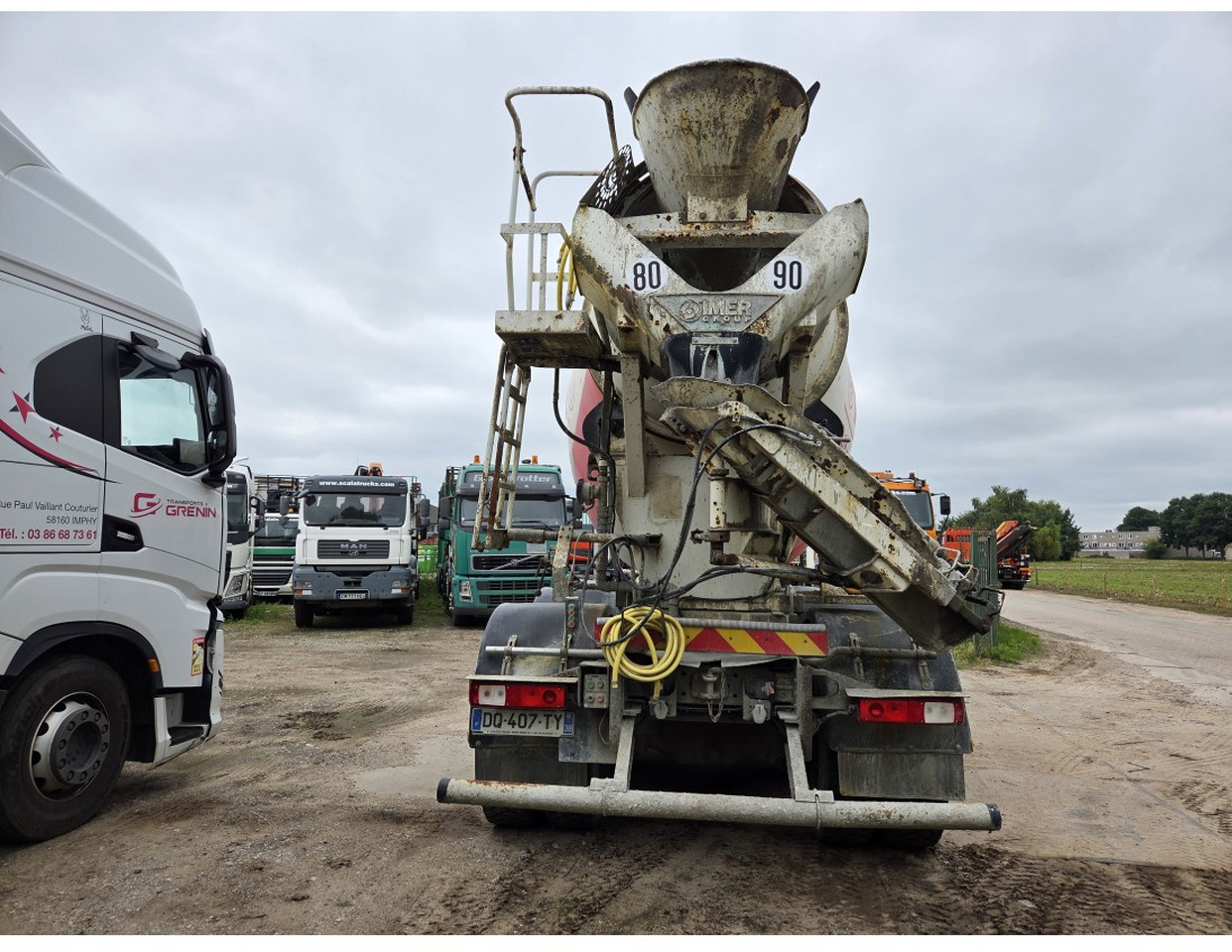 Renault C430 8X4 CONCRETE MIXER MANUAL GEARBOX - Μπετονιέρα φορτηγό: φωτογραφία 3 Renault C430 8X4 CONCRETE MIXER MANUAL GEARBOX - Μπετονιέρα φορτηγό: φωτογραφία 3