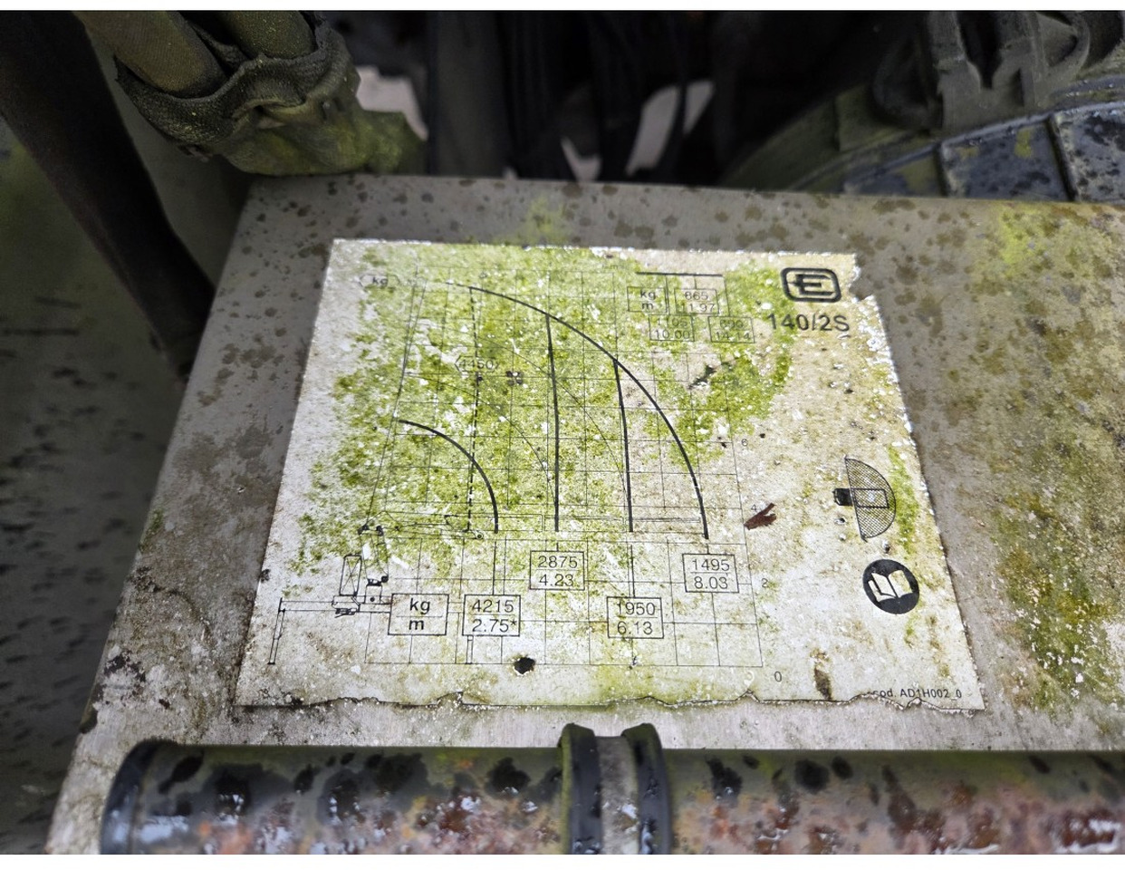 Φορτηγό με ανοιχτή καρότσα, Φορτηγό με γερανό Renault Premium 300 MECHANICAL PUMP OPEN BOX COMPRESSOR CRANE EFFER 140/2S: φωτογραφία 10