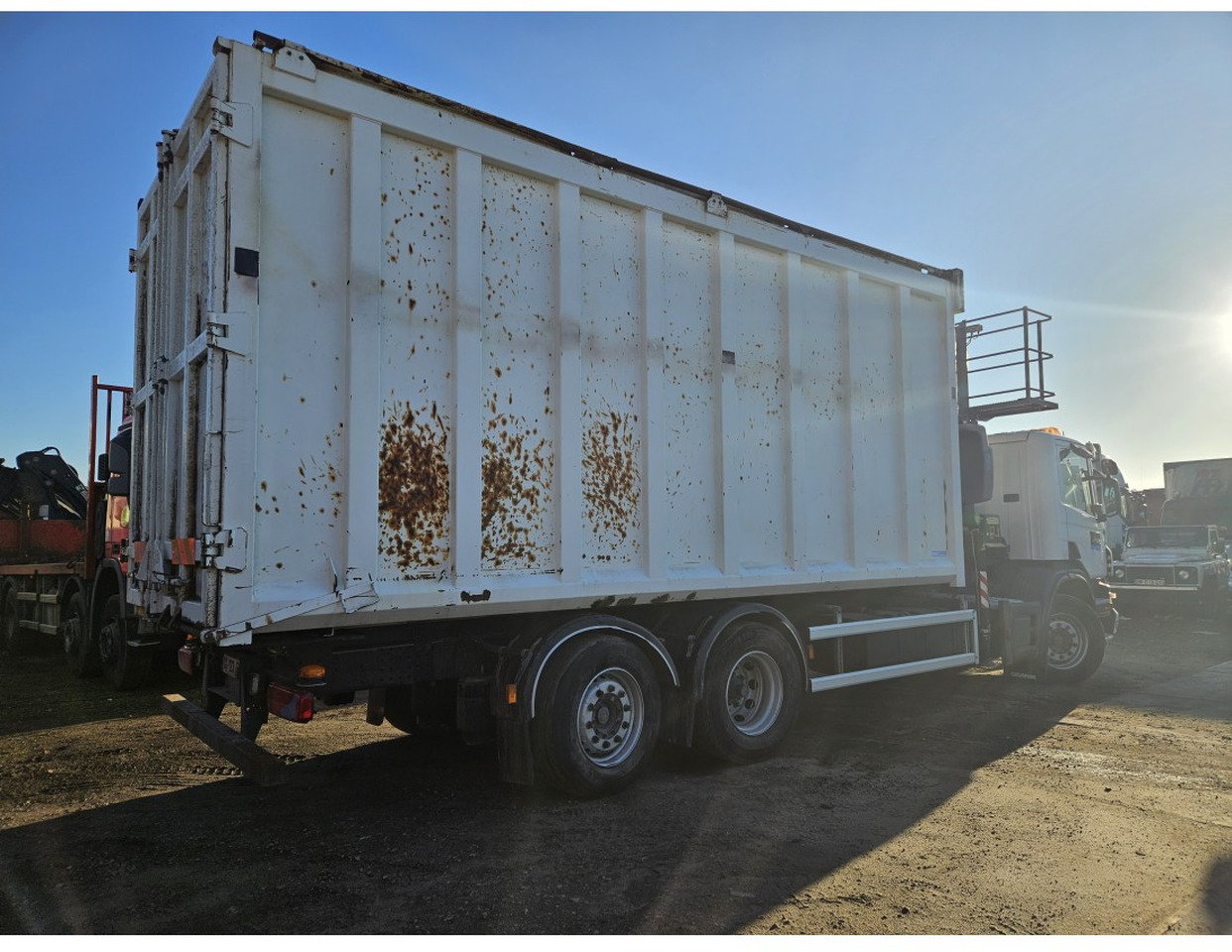 Scania P360 6x2 steering axle lenk Tipper Crane Fassi F175A - Φορτηγό ανατρεπόμενο, Φορτηγό με γερανό: φωτογραφία 5 Scania P360 6x2 steering axle lenk Tipper Crane Fassi F175A - Φορτηγό ανατρεπόμενο, Φορτηγό με γερανό: φωτογραφία 5