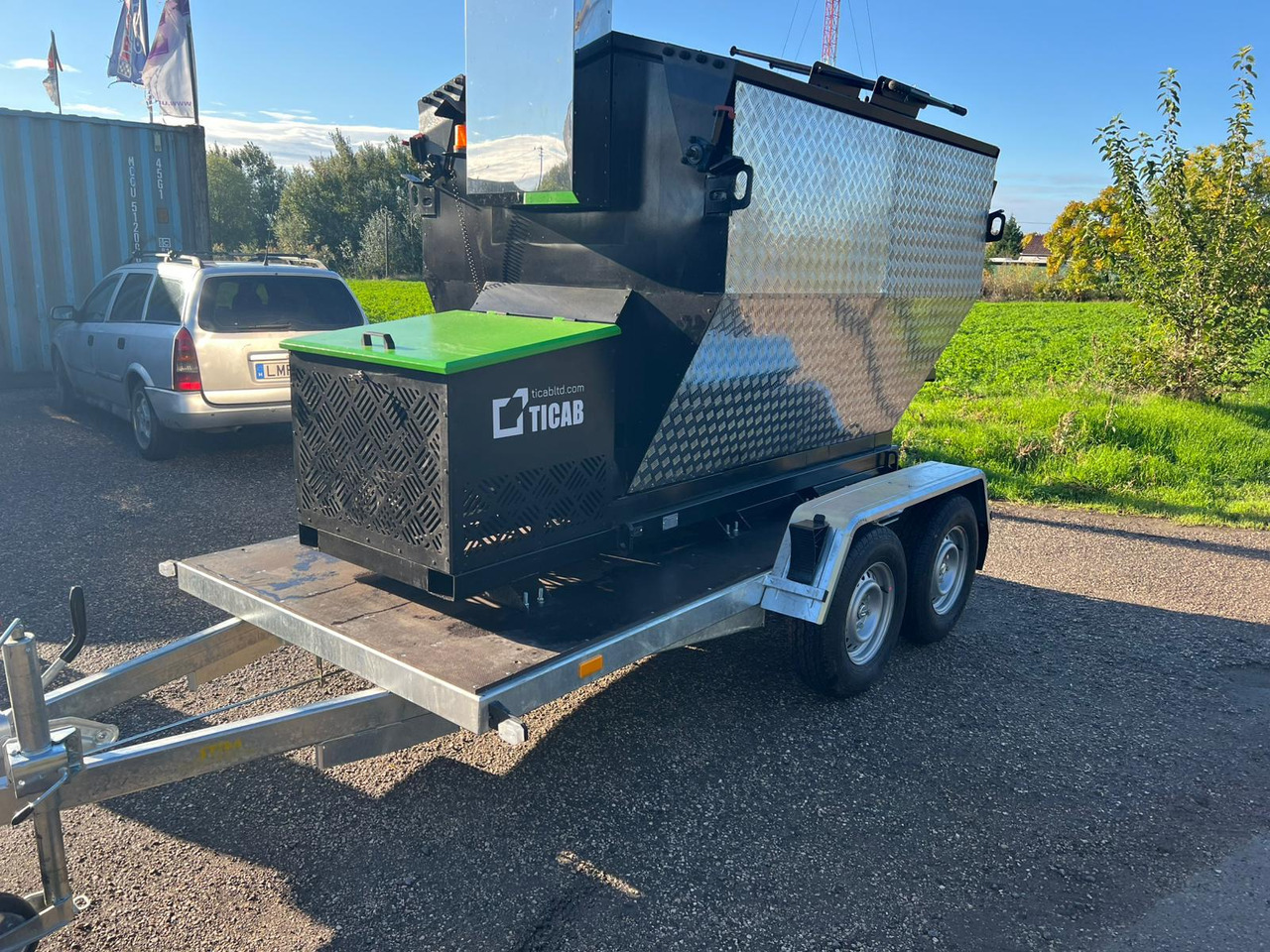 TICAB Asphalt Hot Box from the Manufacturer for 2,8 t, termiskais bunkurs asfaltam HB-2 - Μηχανών ασφάλτου: φωτογραφία 4 TICAB Asphalt Hot Box from the Manufacturer for 2,8 t, termiskais bunkurs asfaltam HB-2 - Μηχανών ασφάλτου: φωτογραφία 4